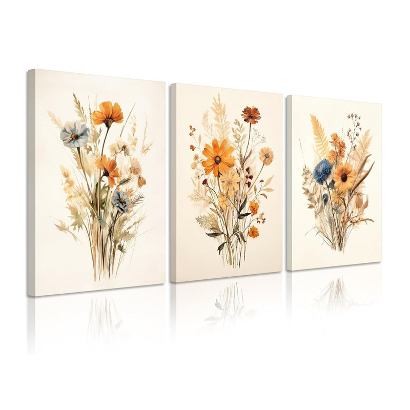 3 Piece Wrapped Canvas Print