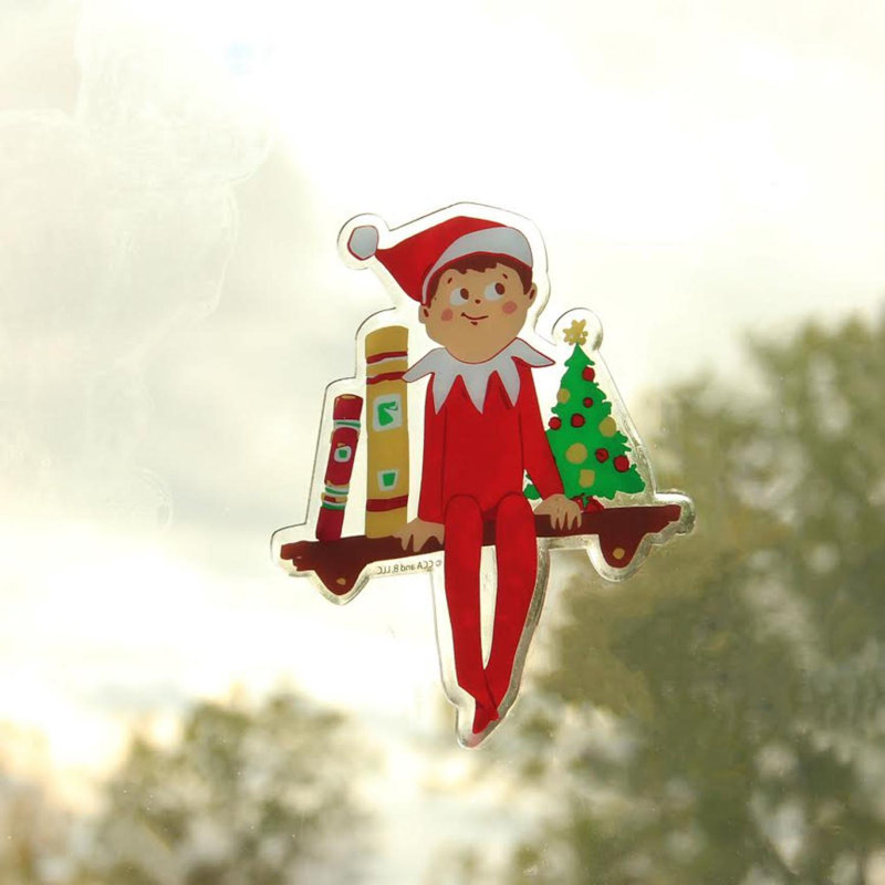 Fenêtre de Noël 5,75 "The Elf on the Shelf Jelz
