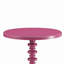 Table d'appoint ronde Acton, finition mauve-1019362854