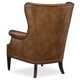 Chalmette Genuine Leather Wingback Chair