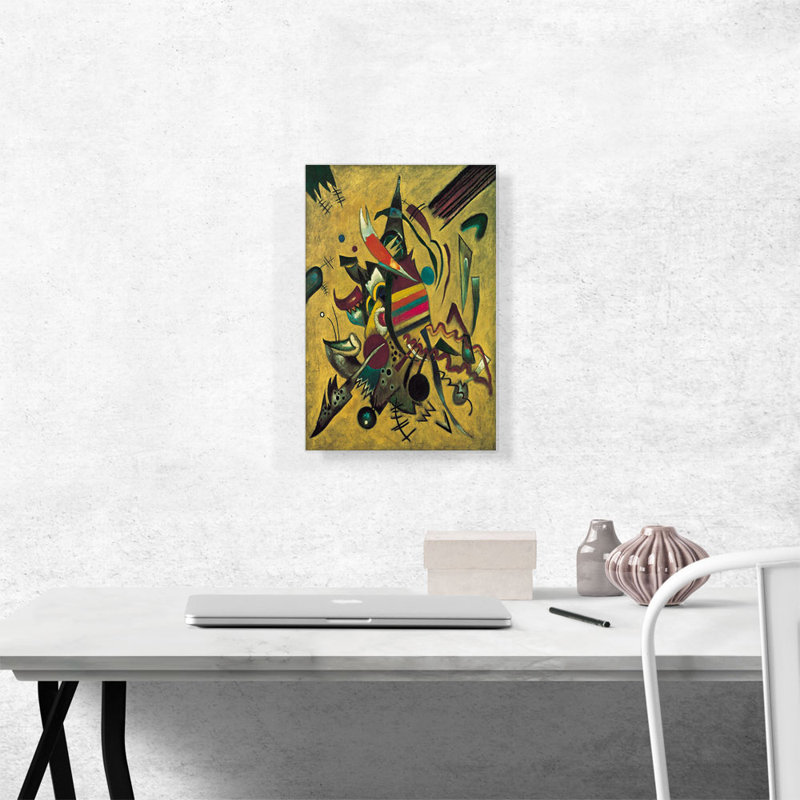 «Points 1920» par Wassily Kandinsky - reproduction d'art sur toile tendue, H 18 po x l 12 po x 1,5 po