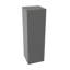 Aryahna 11.5X11.5X36" Grey Wood Cube Pedestal Display Glorifier Riser Stand