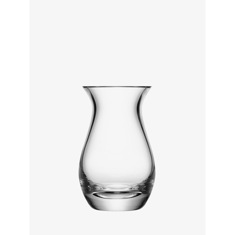 Handmade Glass Table Vase, 6.8898" H x 5.9055" W x 5.9055" D