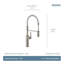 Robinet de cuisine Moen Joric-113755261