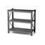 Étagère robuste, H 47,3 po, l 51,2 po x P 23,6 po, noire, 3, réglable, solide pour entrepôt, 3 tablettes industrielles à usage industriel, résistante, tablettes ajustables de 23,6 po, pour le garage, la salle d'outils, le rangement,-120649877