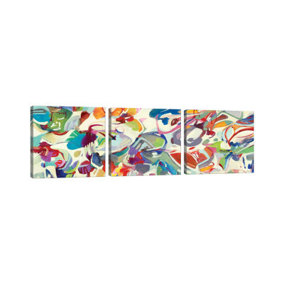 Boldly On - Canvas Wall Art Set - Wrapped Canvas (Set of 3)