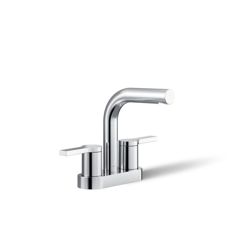 Elate Centerset Bathroom Sink Faucet 1.0 GPM, Polished Chrome