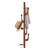 7-Hooks Solid Wood Freestanding Coat Rack