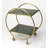 Akita Marble and Metal Bar Cart-1278157247