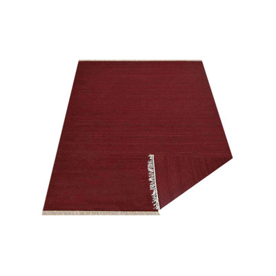Tapis kilim en laine tissés à la main et à plat Alithea