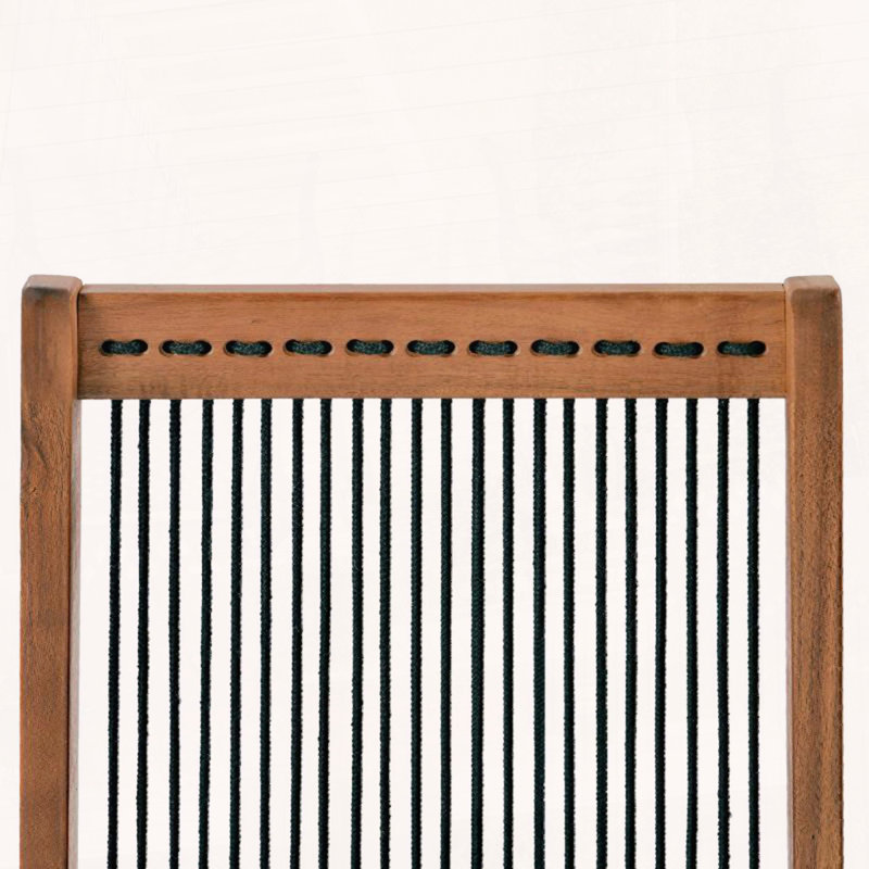 Chaise pliante en bois