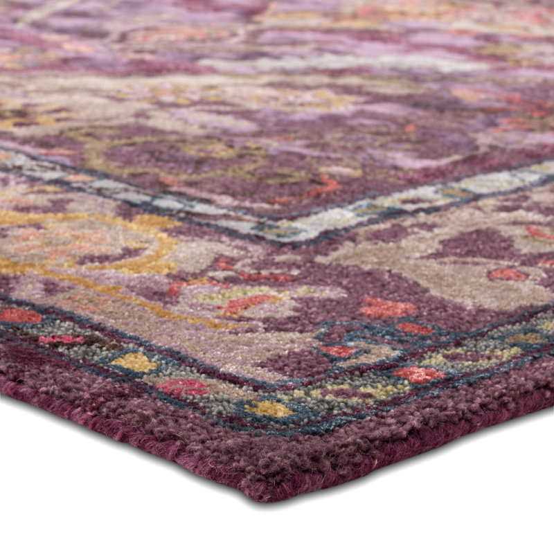 Tapis mauve / gris Halterman, Rectangle 12 pi x 15 pi