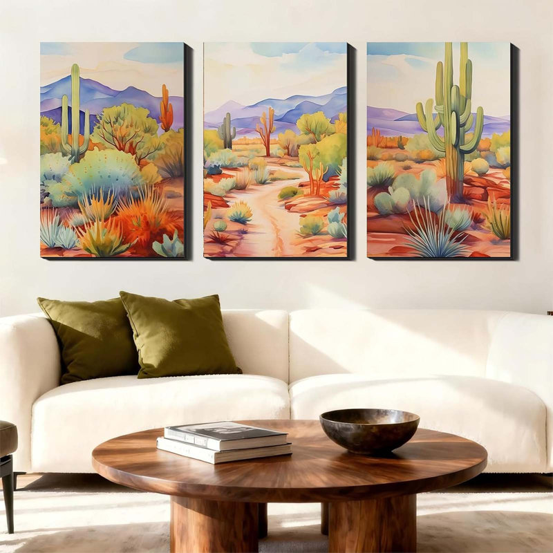 3 Piece Wrapped Canvas Print