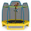 Costway Hexagon Backyard Trampoline with Safety Enclosure-72732064