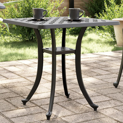 Anandita Square Metal Outdoor Bistro Table , 53cm cm W 53cm cm D