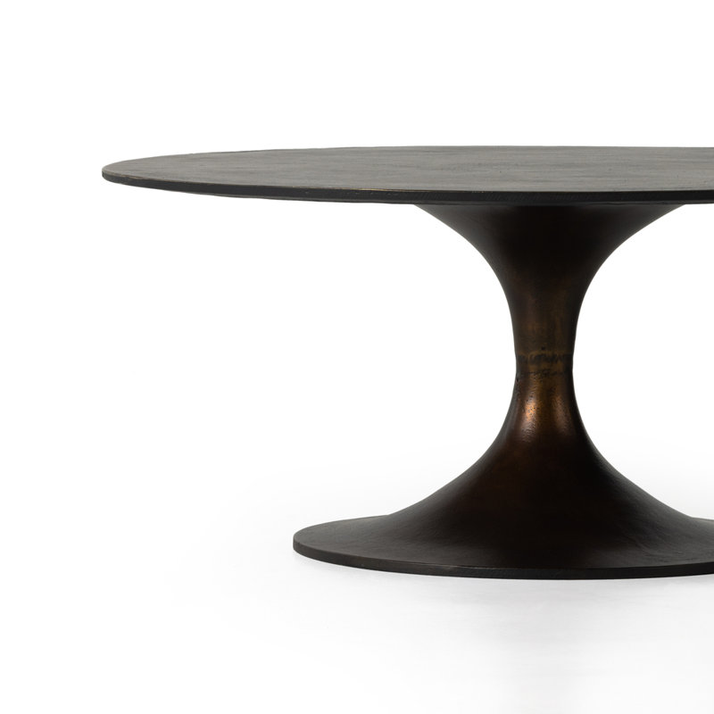 Simone Single Coffee Table, Antique Rust, Antique Rust