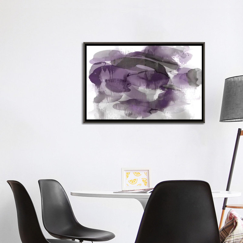 «Flow II» par Kristina Jett - reproduction d'art sur toile tendue, H 26 po x l 40 po, Impression encadrée sans passe-partout