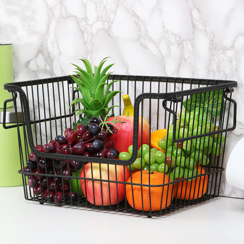 Rebrilliant Sowards Iron Fruit Bowl