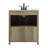 Slayton 30'' Single Bathroom Vanity with Engineered Marble Top-1243071436