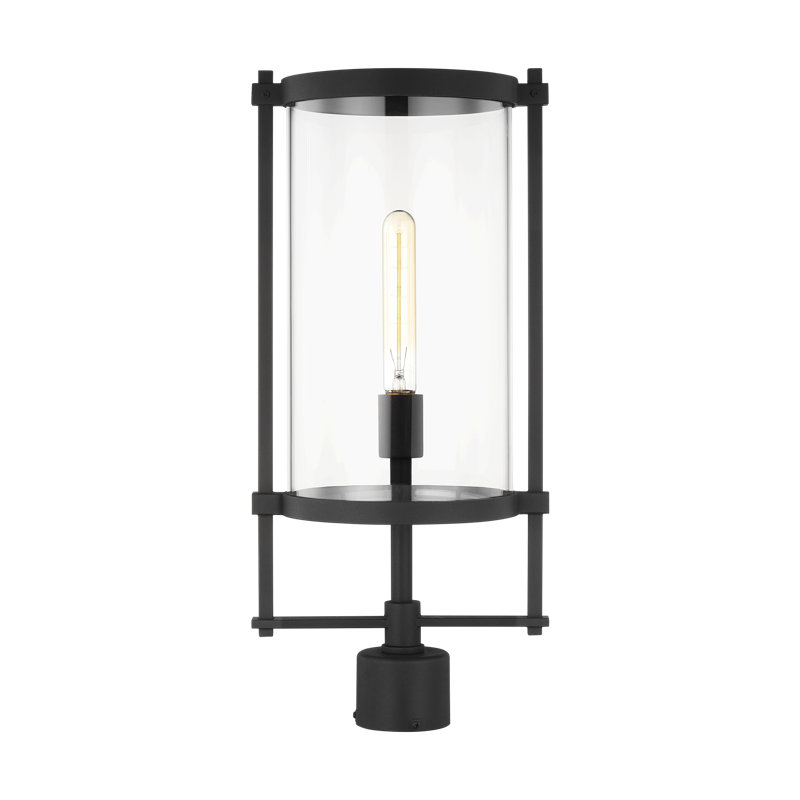 Eastham Textured Black 22.5" Industrial-Modern Outdoor Lantern
