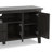 Warm Shaker 72"W Solid Wood Transitional TV Stand for TVs up to 80" with 4 Cabinets, 1 Drawer, and Flip-Down Compartment-860401505