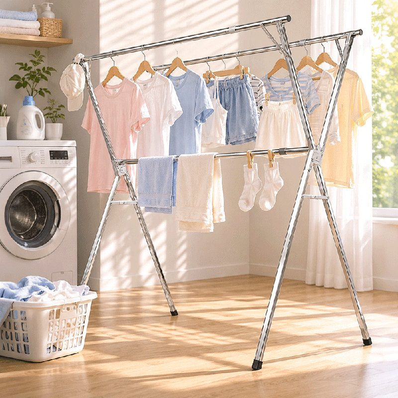 JOYBOS Drying Rack and Hanger Set