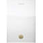 65" Streamline Soaking Freestanding Tub and Tray With Internal Drain-101697610
