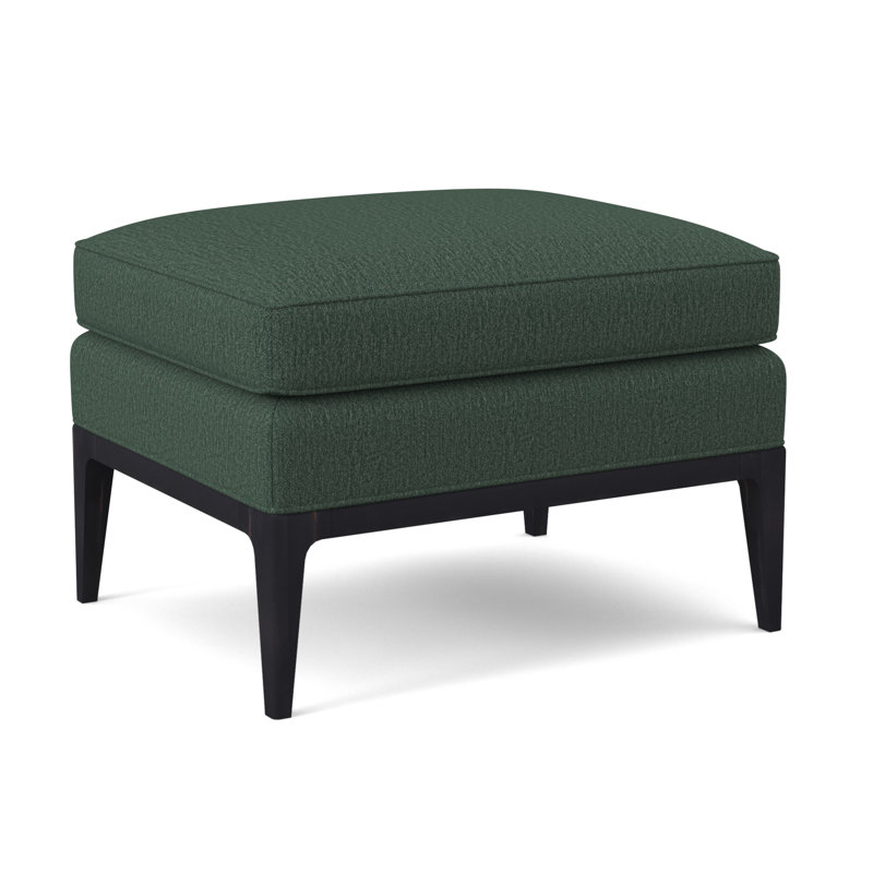Claxton Ottoman, Margaret Tangelo, Vintage Ebony