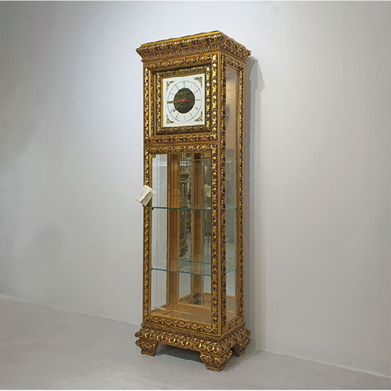 Infinity 70.4" H Beech Solid Wood Grandfather Clock