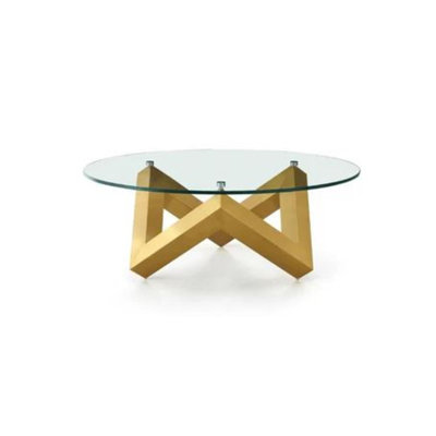 Yugo Tempered Glass Coffee Table