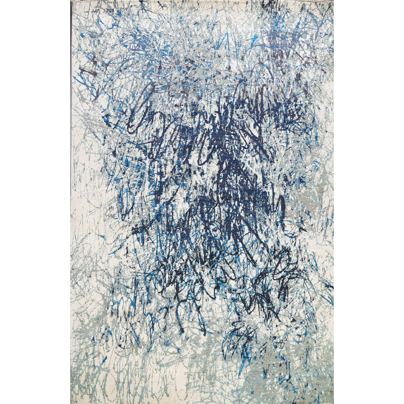 One-of-a-Kind 9' X 12' New Age Area Rug in