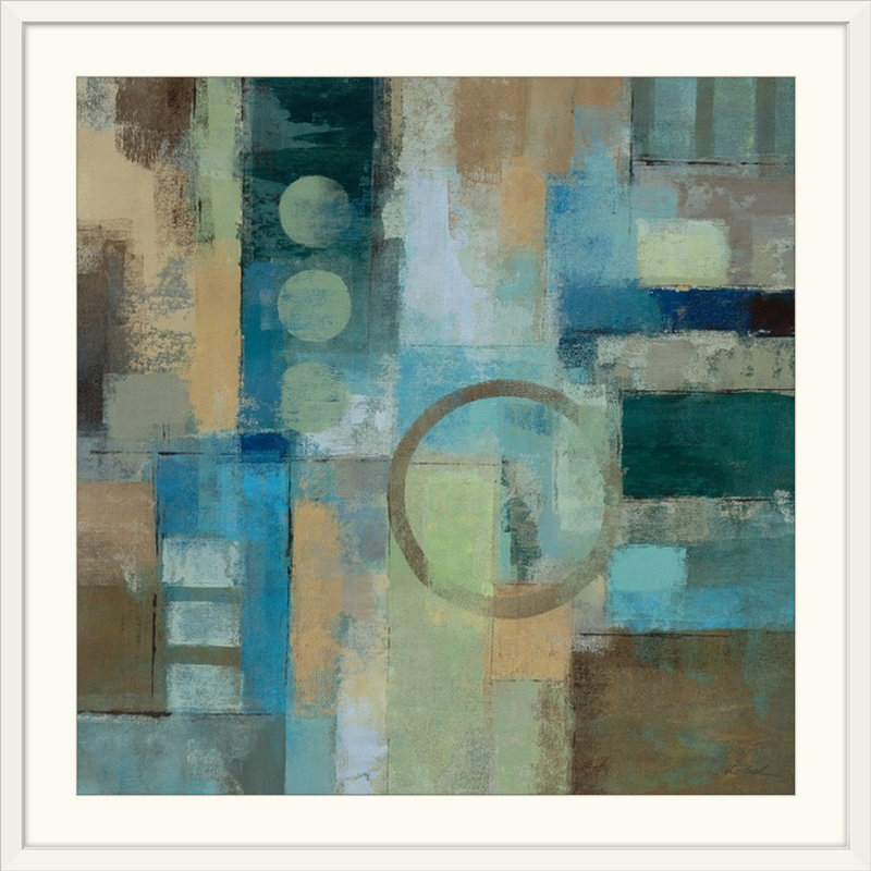 Focal Point par Aniessa - reproduction imprimée, Cadre noir, H 24 po x l 24 po x P 1 po