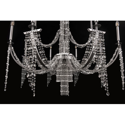 Kenniyah Steel Dimmable Chandelier