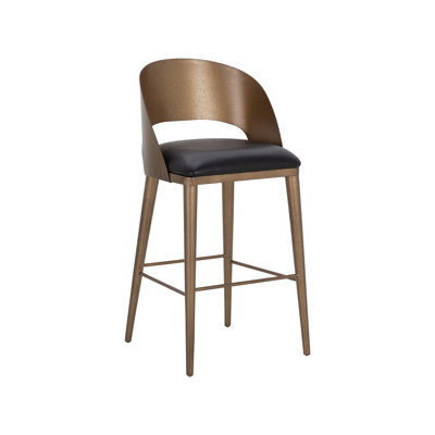 DEZIRAE COUNTER STOOL - LEATHER by Mercer41