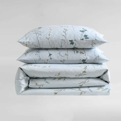 Ensemble d'édredon réversible en coton Calvin Klein Wildflower