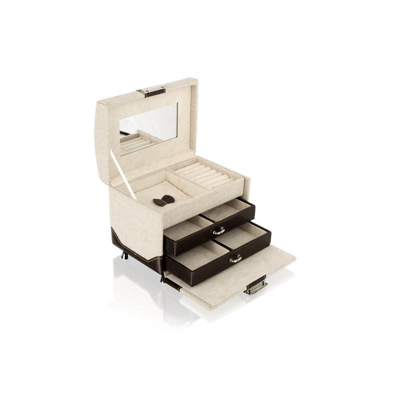Leather Jewellery Box +