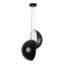 Void 24-in Black dimmable LED Pendant-1312436550