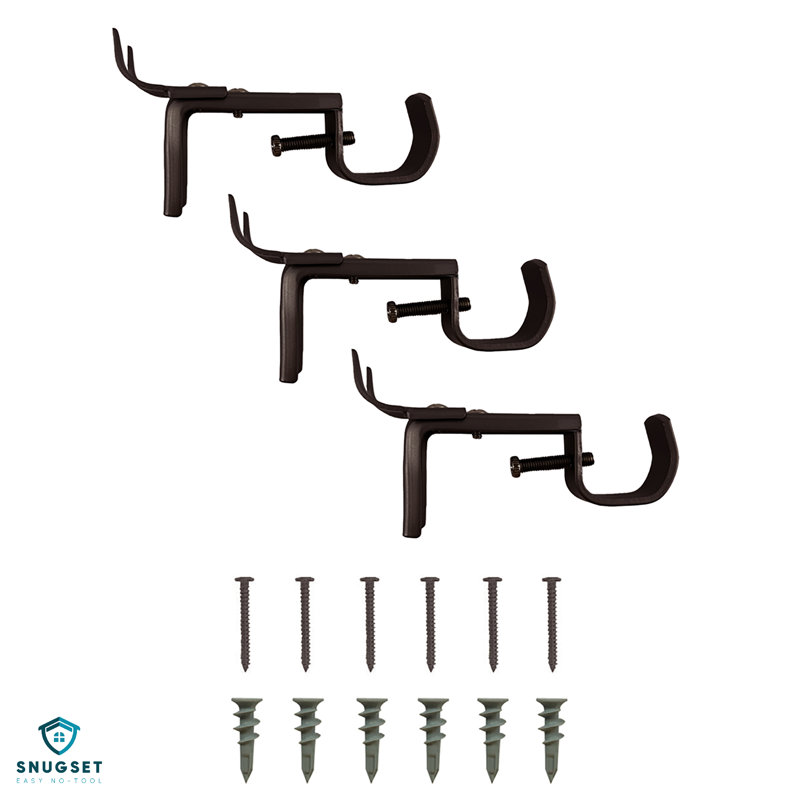 Easy-Install Universal Brackets, Bronze