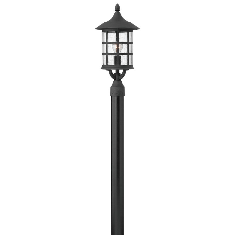 Freeport 1 -Light 20.25" H Hardwired Lantern Head, Black, MED