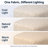 20.5" Small Polyester Upholstered Footstool Ottoman with Wood Legs for Living Room-1337963782