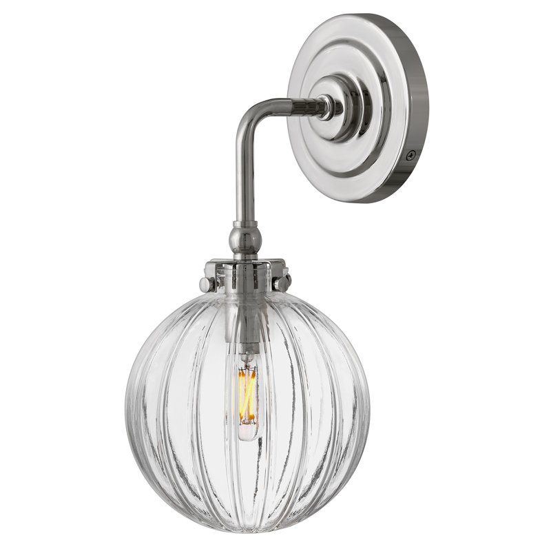 Hinkley Helene Medium Single Light Sconce, Polished Nickel