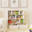Bibliothèque à 7 tablettes avec 2 crochets