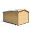 Lambridge 10 x 14 ft 28 mm Corner Log Cabin