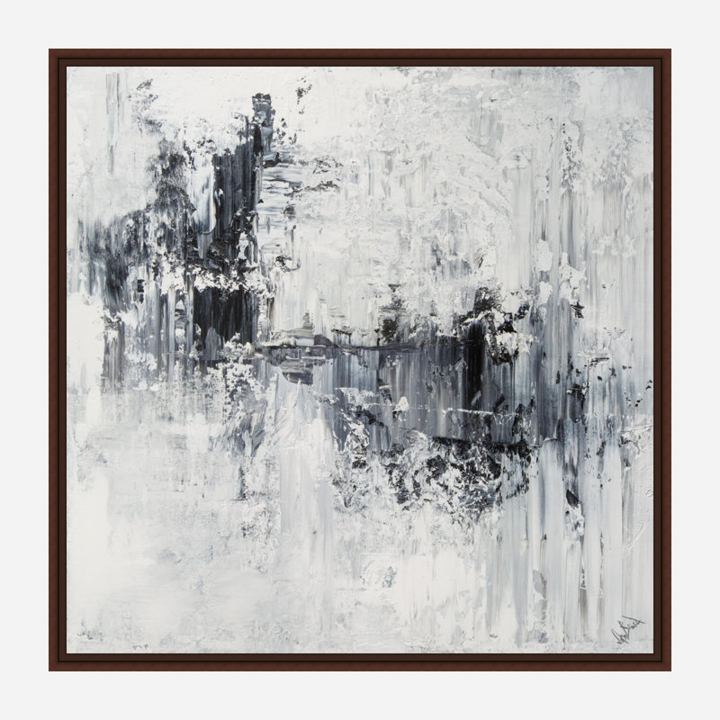Dusk I Print by John Beard, 22" H x 22" W x 2" D, Brown