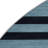 HorizontalStripes Blue Indoor and Outdoor Area Rug-1190443066