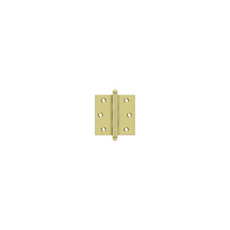 Hinge, Polished Brass