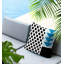 Oreiller carré réversible intérieur / extérieur Snazzy-119056638-119056626