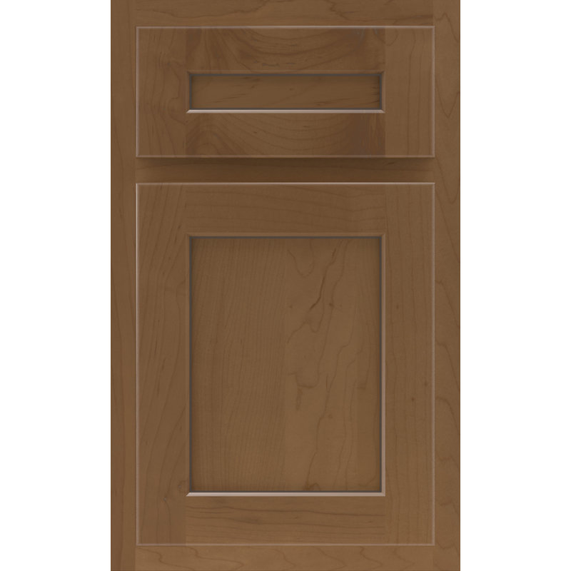 Dwelling Value Claredon Door Sample, Cherry, Carob/Stone Glaze