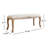 Barajas Linen Upholstered Bench-280515752