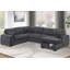 Canapé-lit avec lit escamotable Ensemble de canapé-lit modulaire convertible 4 pièces RAF-1083242618